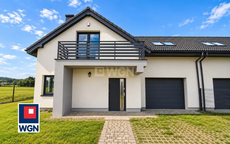 Dom na  sprzedaż Chmieleniec - Nowoczesny dom z 2023 roku/ 3 sypialnie/ Garaż/ Ponad 500 m 2 działki/ Chmieleniec